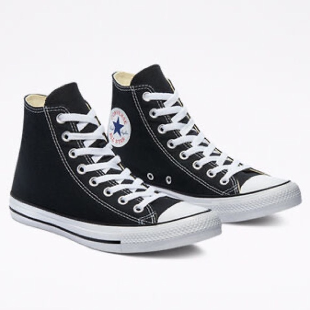 NWOT Black Converse All Star High-Tops